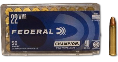 22 MAGNUM FEDERAL MARKA(FMJ-40GRN) FİŞEK