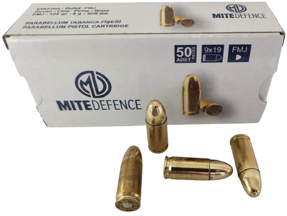 9X19 MM (PARA) MİTE TABANCA FİŞEĞİ