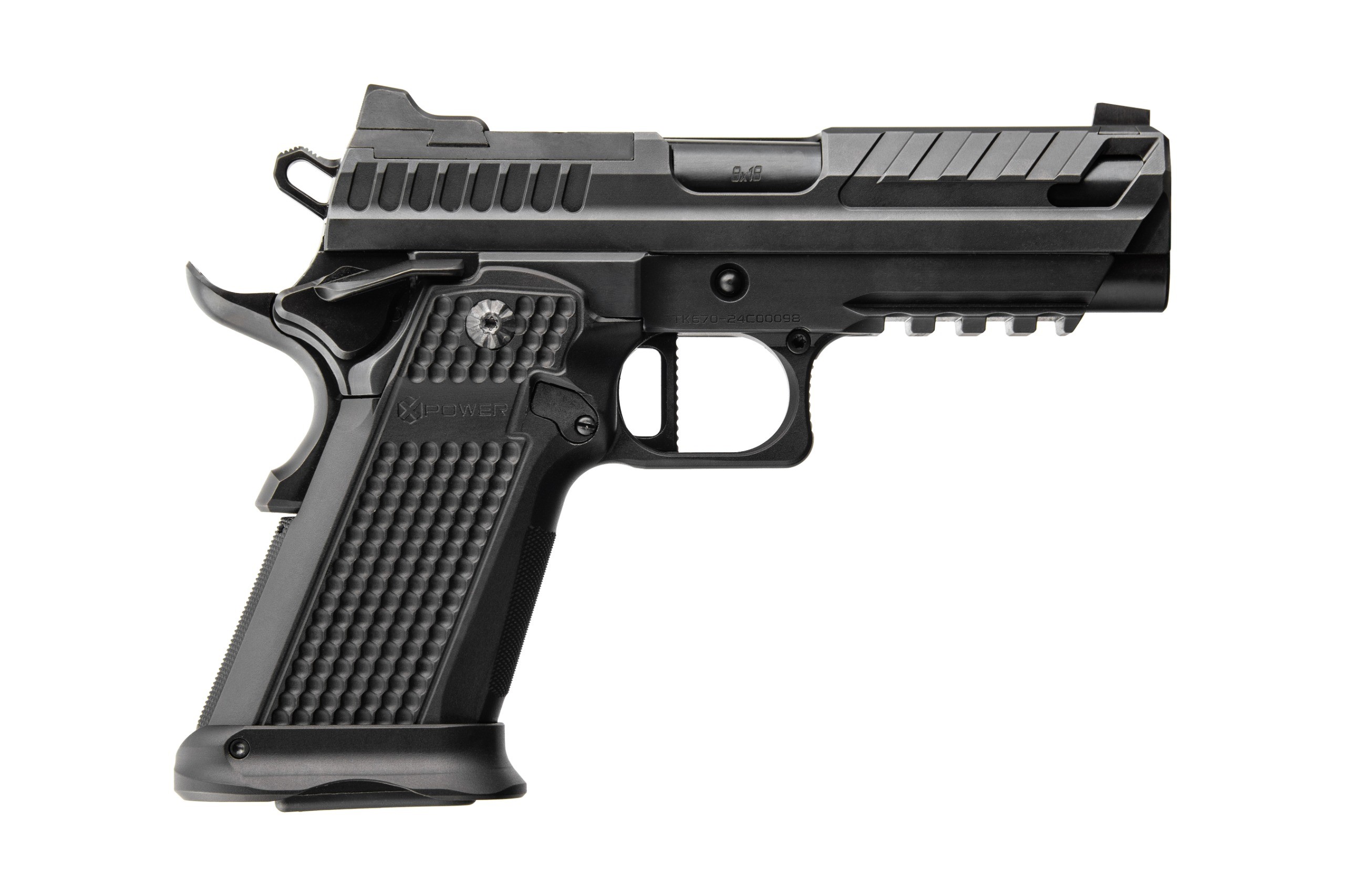 9X19 MM ERMOX XPOWER SİYAH TABANCA