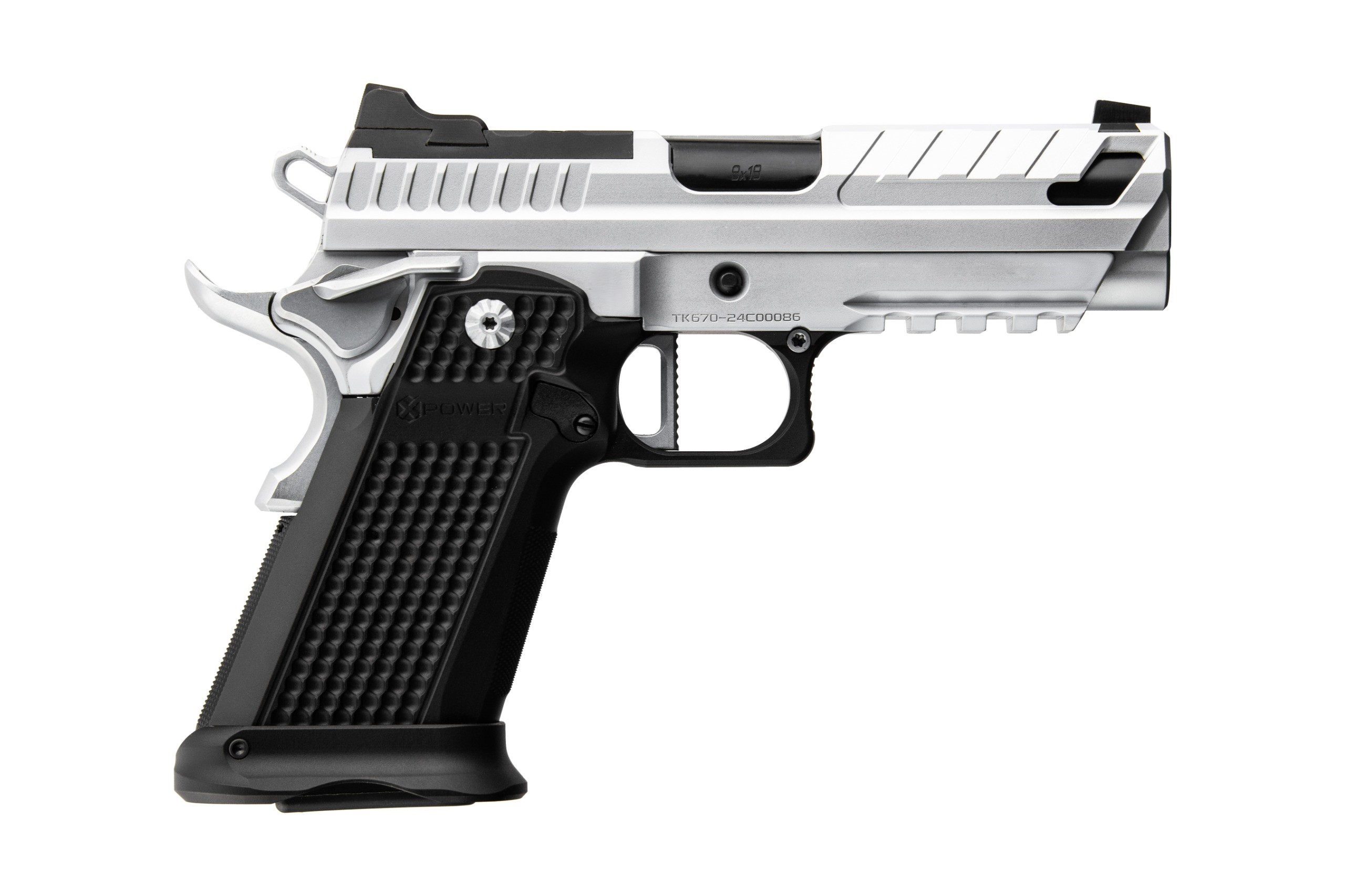 9X19 MM ERMOX XPOWER BEYAZ KROM TABANCA