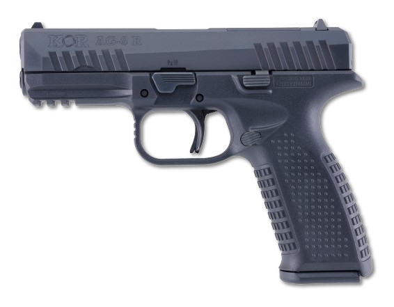 9X19 MM. KOR AG-9 R SİYAH TABANCA
