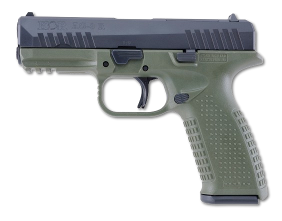 9X19 MM. KOR AG-9 R HAKİ TABANCA