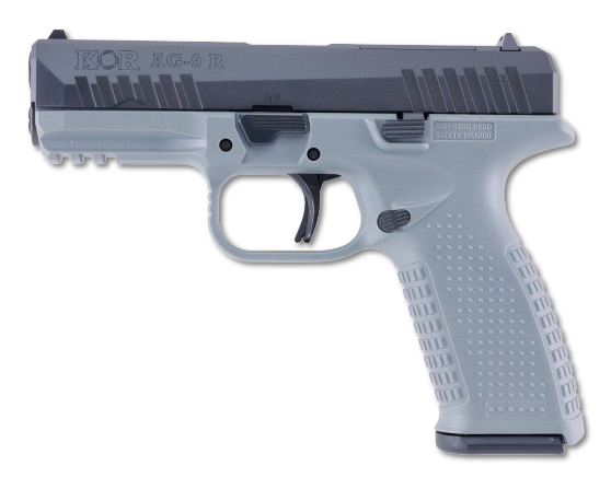 9X19 MM. KOR AG-9 R GRİ TABANCA