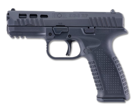 9X19 MM. KOR AG-9 RP SİYAH TABANCA