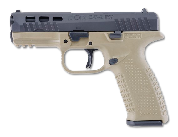 9X19 MM. KOR AG-9 RP ÇÖL YEŞİLİ TABANCA