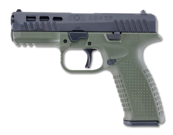 9X19 MM. KOR AG-9 RP HAKİ TABANCA