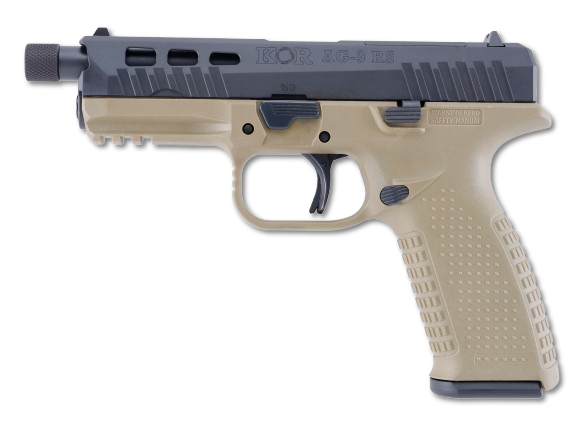 9X19 MM. KOR AG-9 RS ÇÖL YEŞİLİ TABANCA