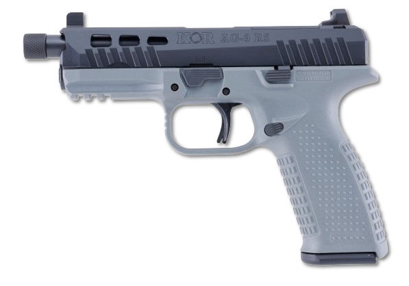 9X19 MM. KOR AG-9 RS GRİ TABANCA