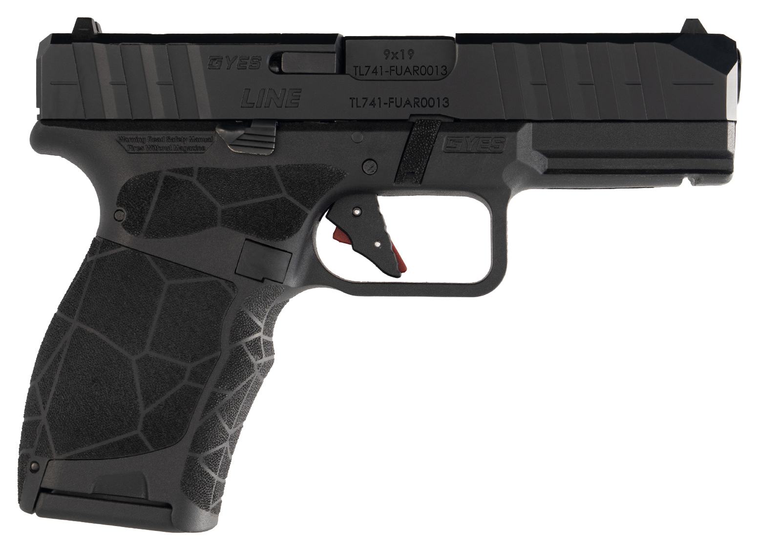 9X19 MM GYES LINE MOS SİYAH TABANCA