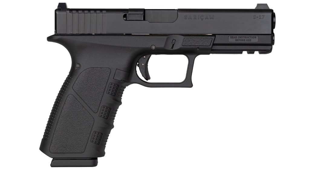 9X19 MM SARIÇAM S-17 SİYAH MOSLU TABANCA