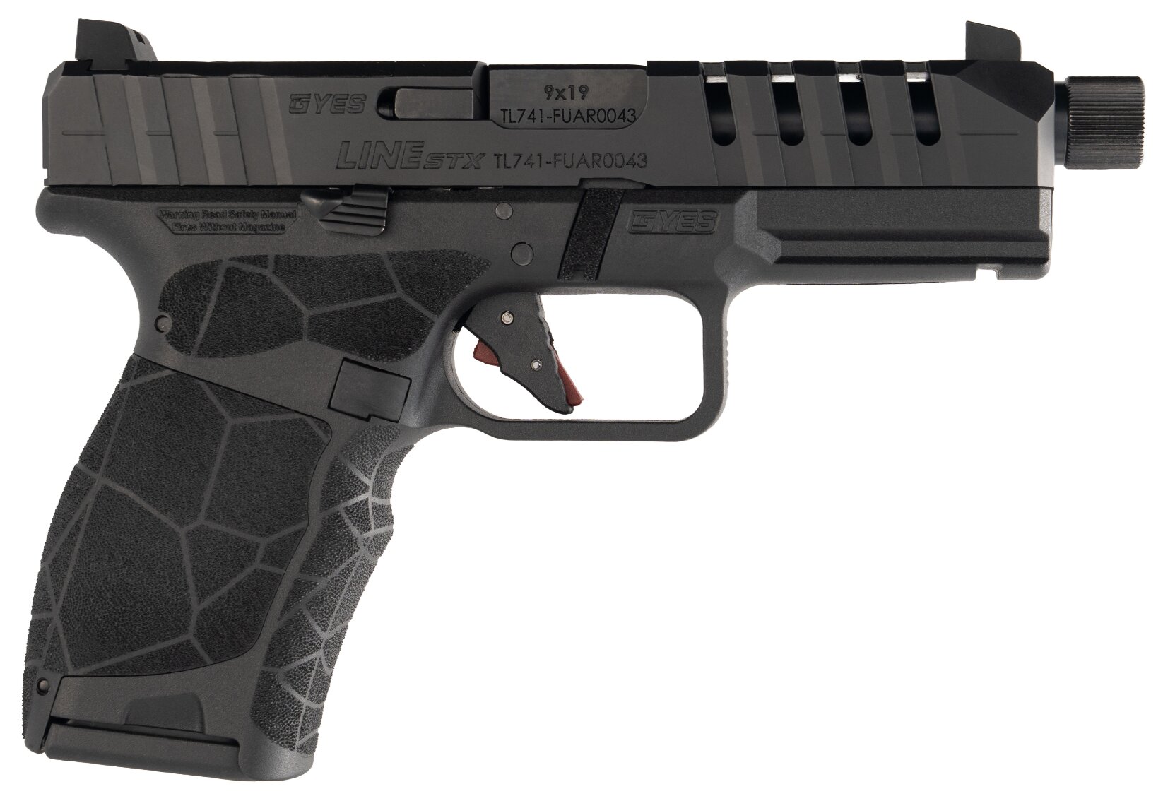9X19 MM GYES LINE STX SIYAH TABANCA