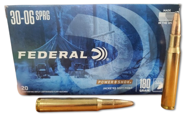 30,06 SPR FEDERAL (SP-180 GRN) FİŞEK