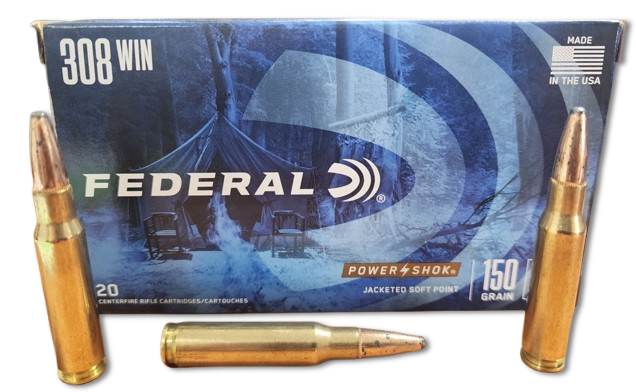 308 WIN (SP-150 GRN) FEDERAL FİŞEK