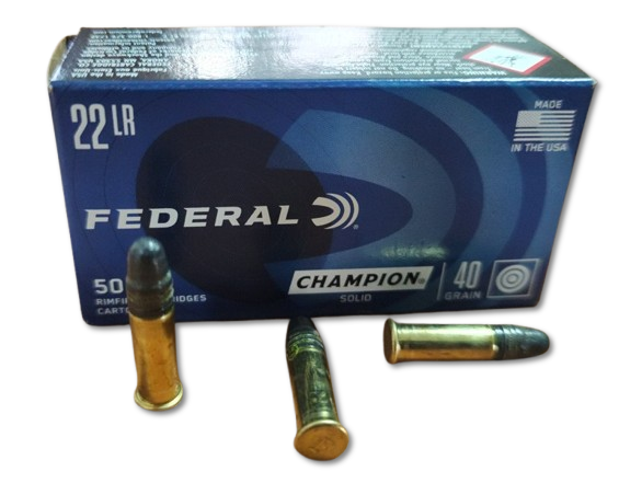 22 LR.(LEAD-40 GRN) FEDERAL FİŞEK