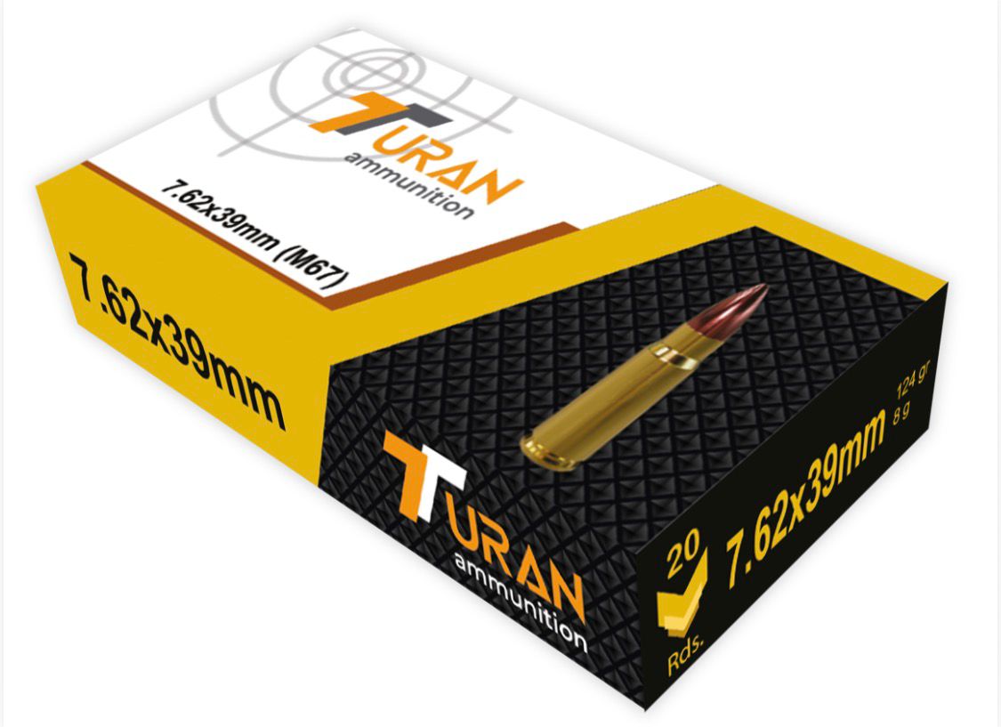 7.62X39 MM TURAN (FMJ-124 GRN) FİŞEK