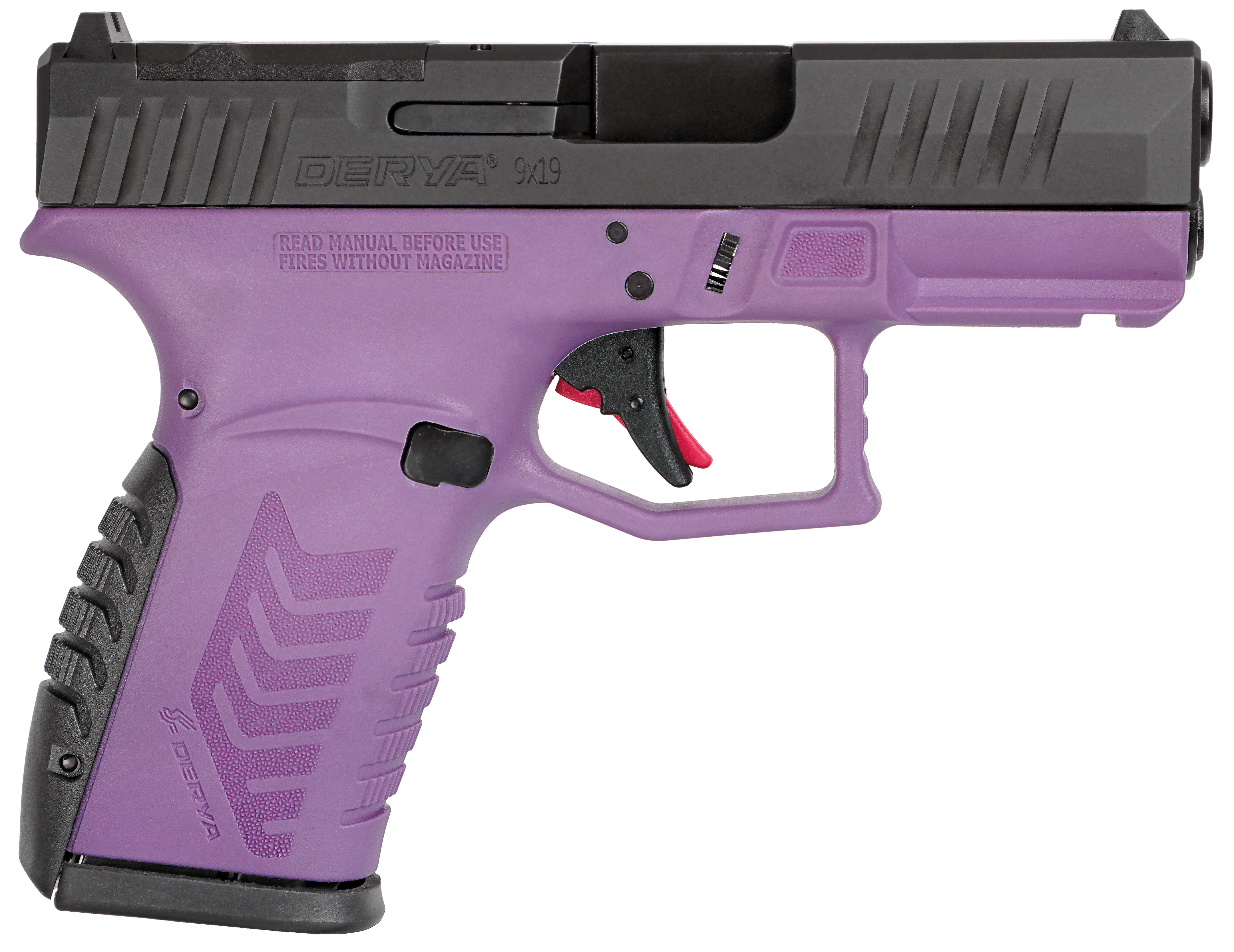 9X19 MM DERYA DY9Z BRIGHT PURPLE TABANCA