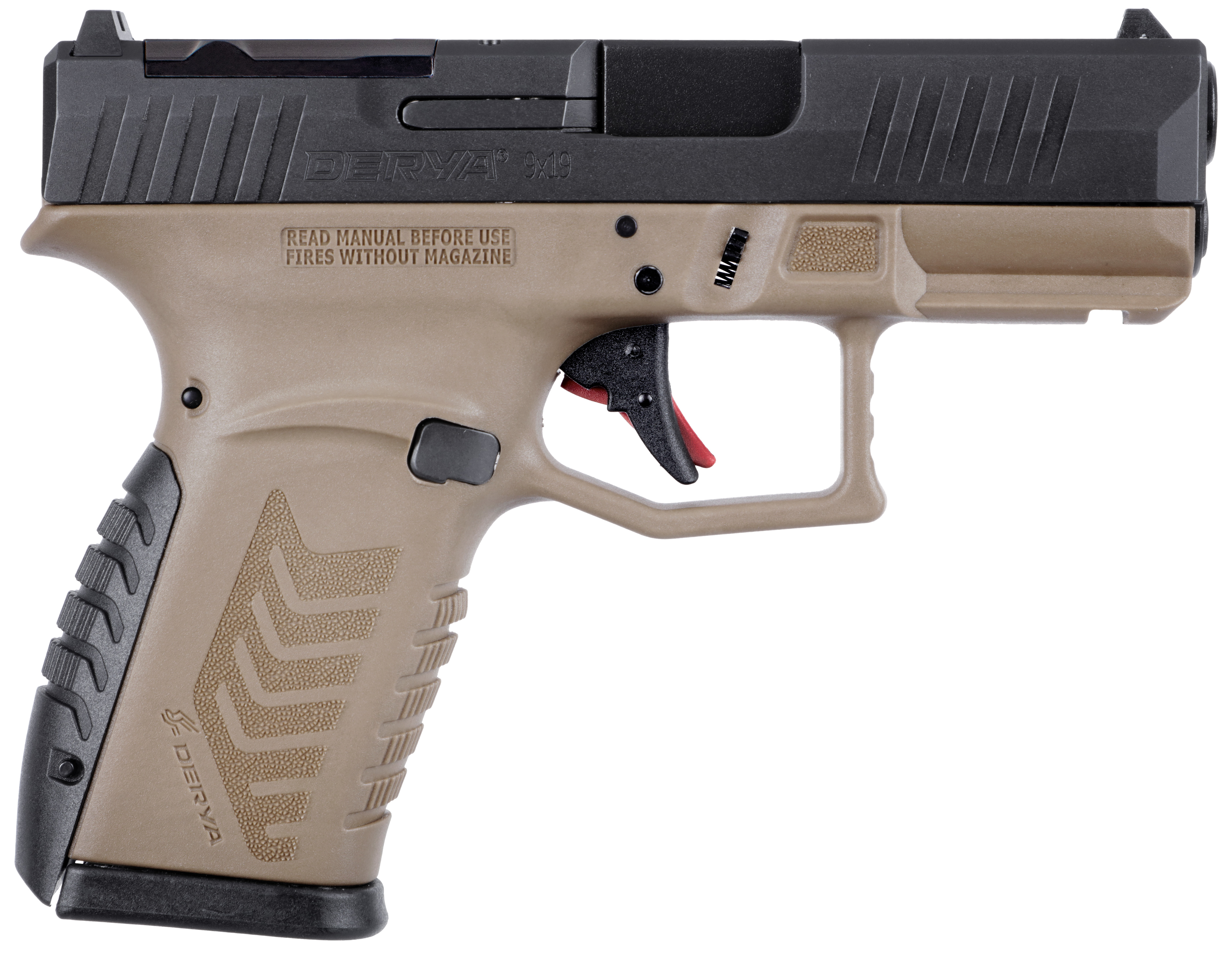 9X19 MM DERYA DY9Z FLAT DARK EART TABANCA
