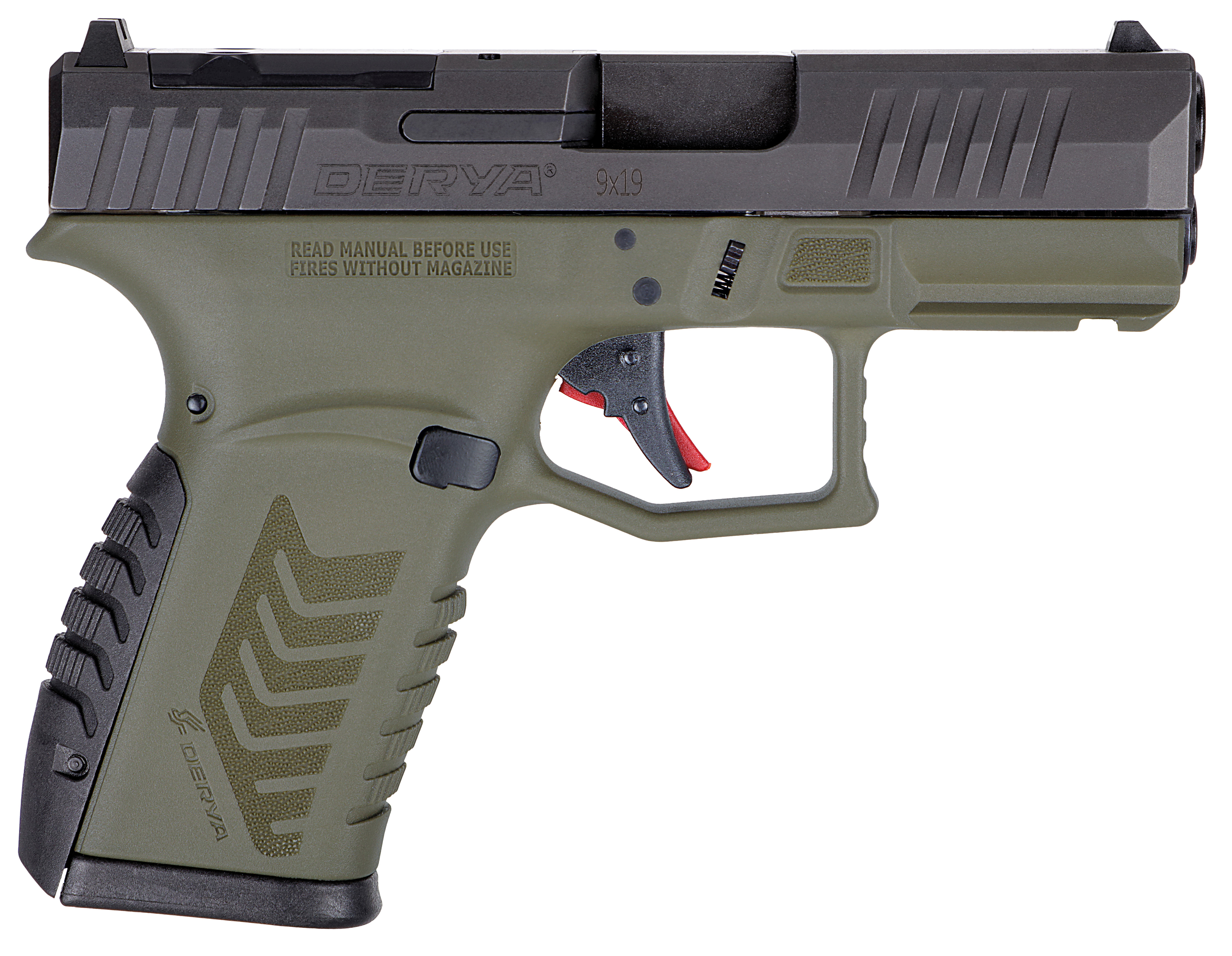 9X19 MM DERYA DY9Z O.D.GREEN TABANCA