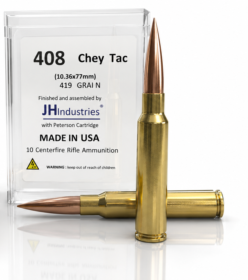 408 CHEYENNE TACTICAL (FMJ-419GRN) FİŞEK