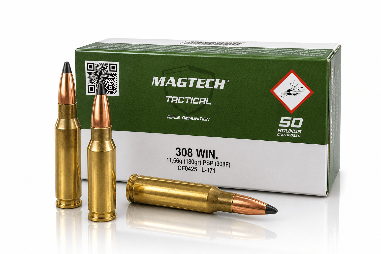 308 WIN MAGTECH (SP-180 GRN) FİŞEK
