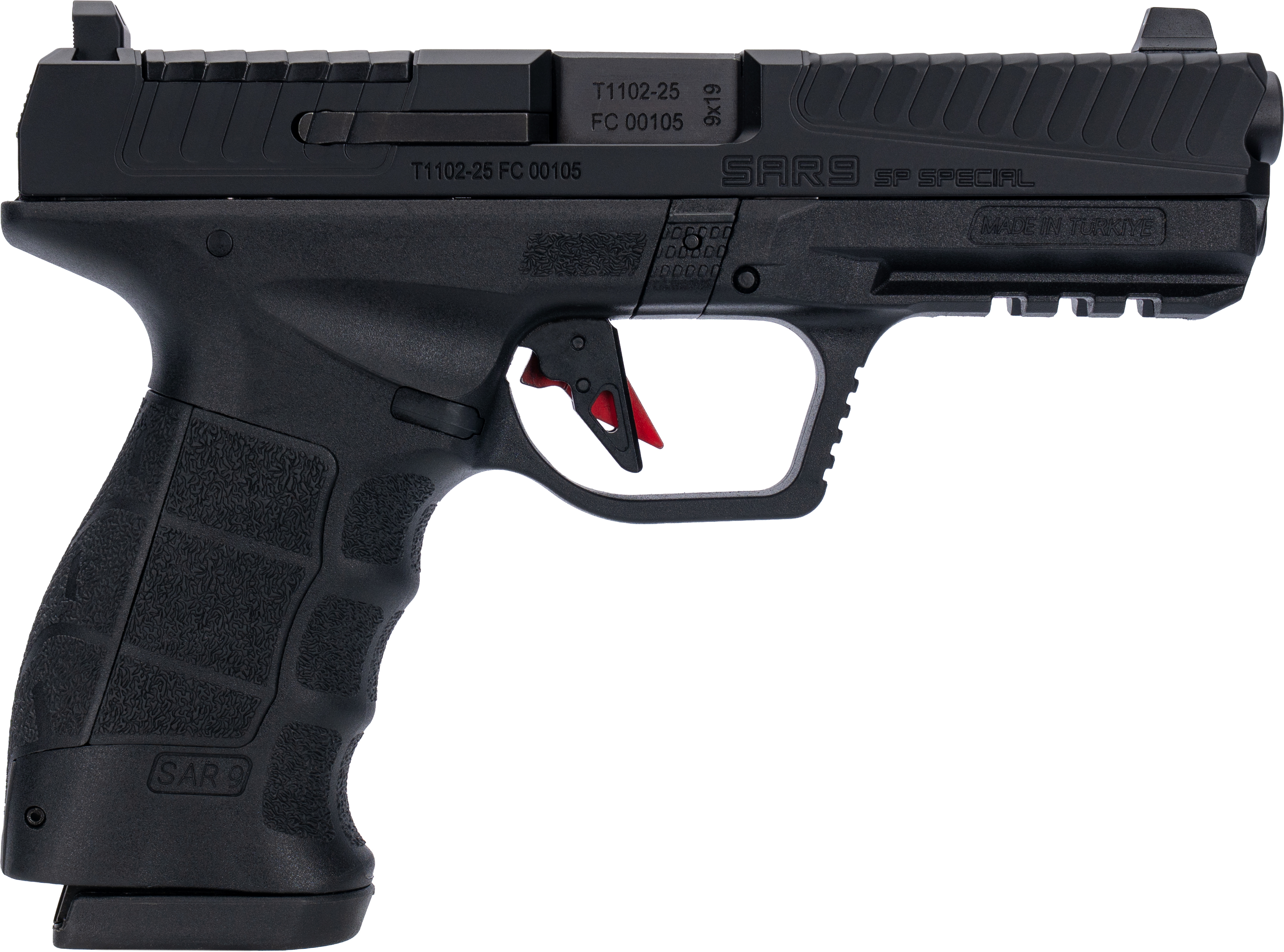 9X19 MM SARSILMAZ SAR 9 SP SPECIAL SİYAH TABANCA