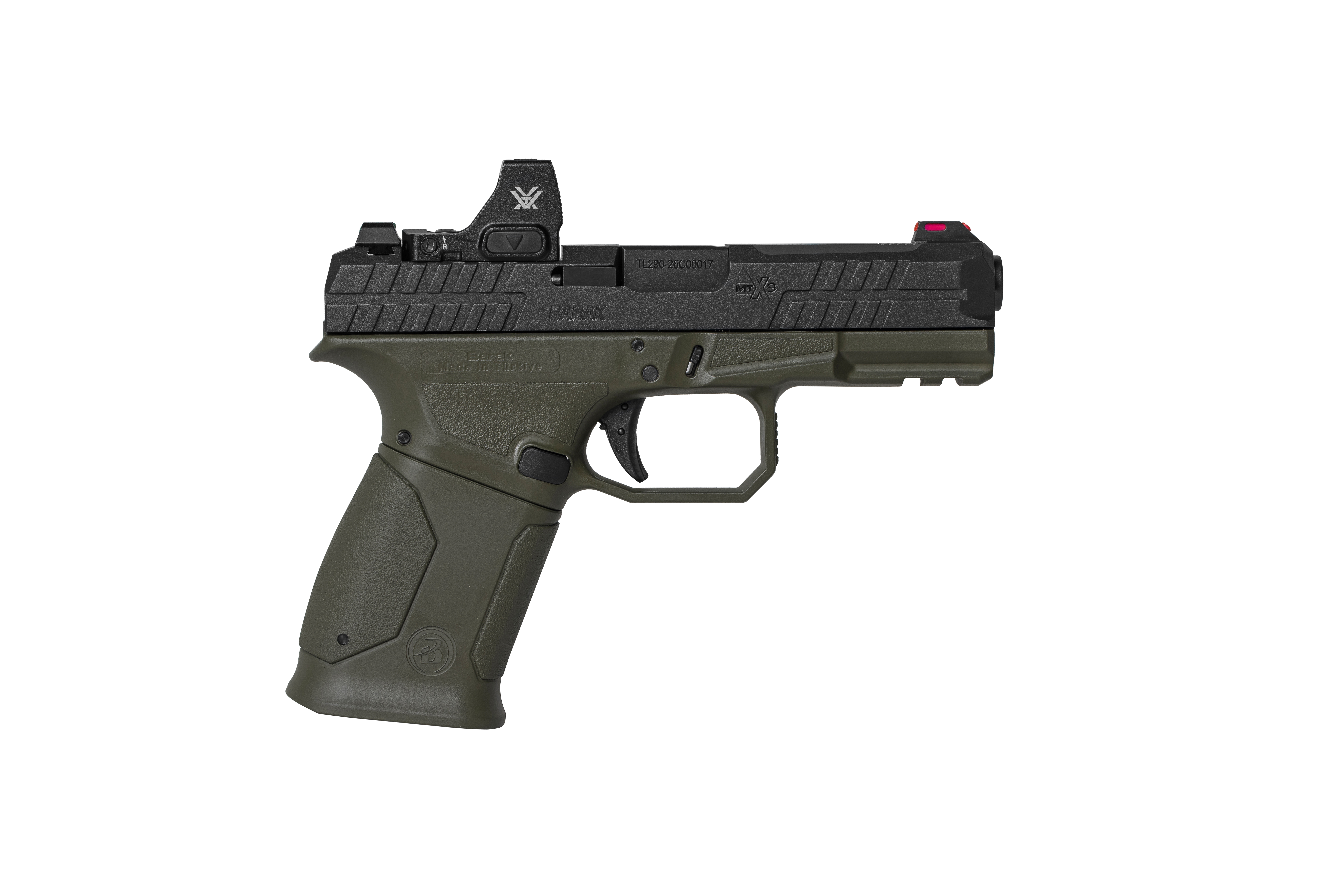 9X19 MM BARAK MTX9 CLASSIC ODG(HAKİ) TABANCA