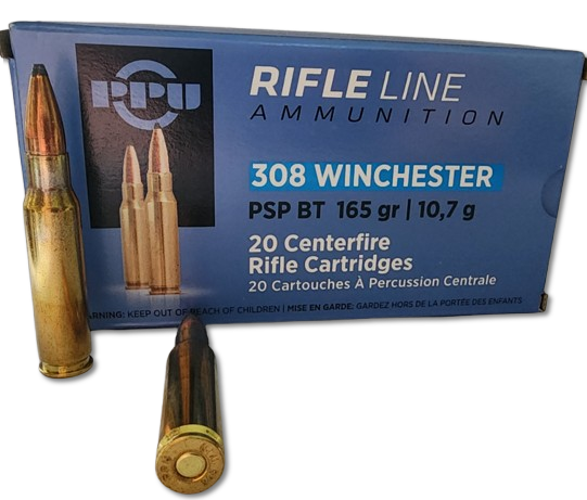 308 WIN. PRVI PARTİZAN (SP-165GRN) FİŞEK