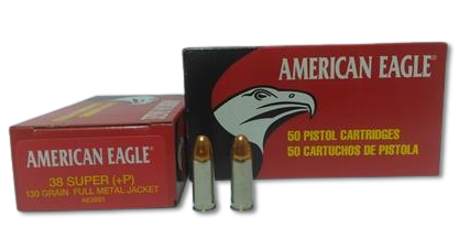 38 SUPER AUTO FEDERAL-A.EAGLE (FMJ-130GRN)FİŞEK
