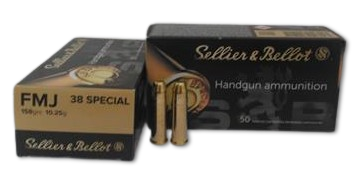 38 SP SELLIER&BELLOT (FMJ-158 Grn) FİŞEK