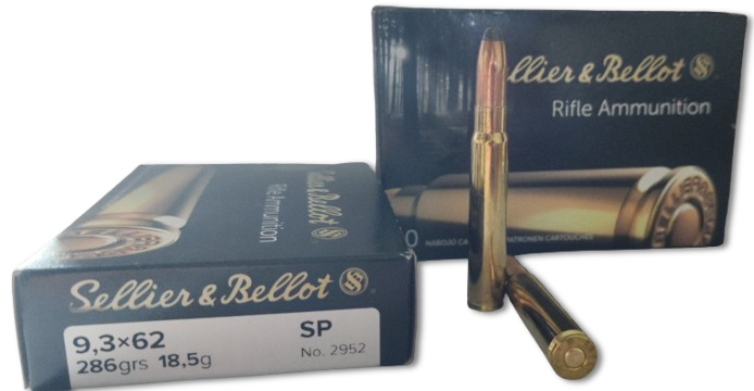 9.3X62MM SELLER & BELLOT(SP-285 GRN)FİŞEK