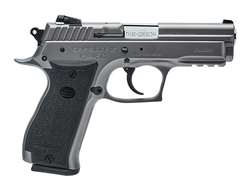 45 ACP. SARSILMAZ (K-2 45C S.STEEL) TABANCA