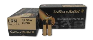 32 S&W (LONG) SELLIER & BELLOT (LRN-100 GRN) FİŞEK