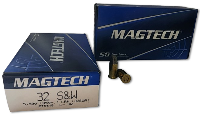32 S&W (SHORT) MAGTECH (LRN-85 Grn) FİŞEK