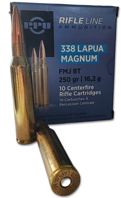 338 LAPUA PRVI PARTIZAN (FMJ-250 GRN) FİŞEK