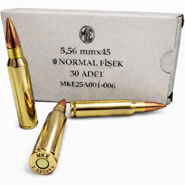 5,56X45 MM (NATO) MKE TÜFEK FİŞEĞİ