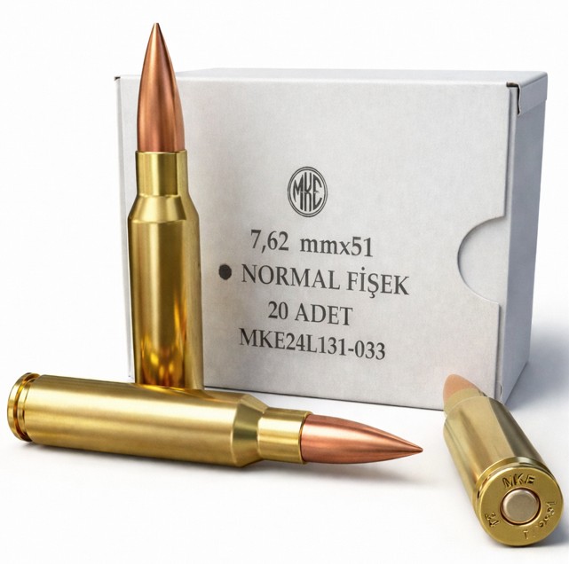 7.62X51 MM NATO MKE TÜFEK FİŞEĞİ