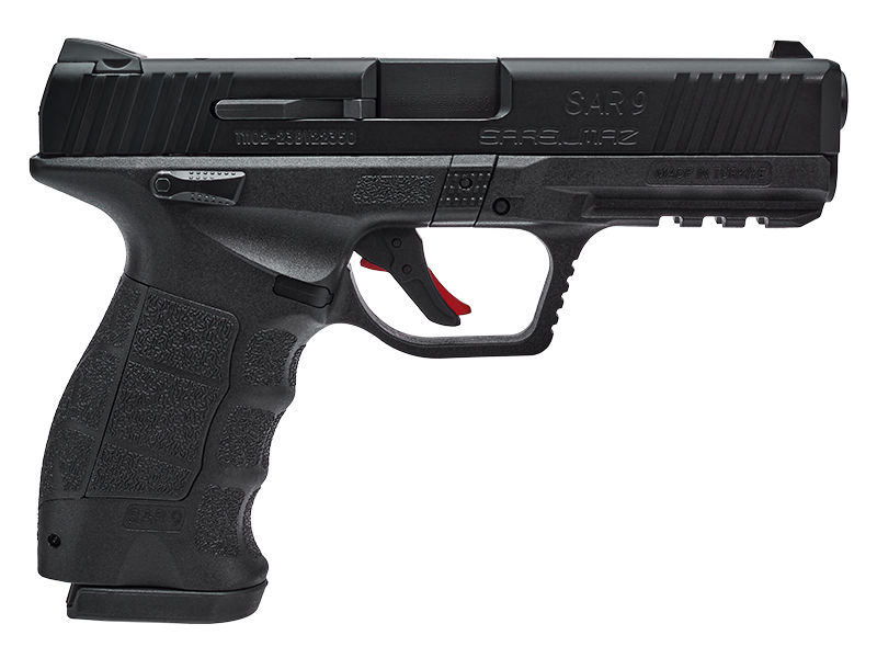 9X19 MM SARSILMAZ (SAR 9 SİYAH LAK) TABANCA