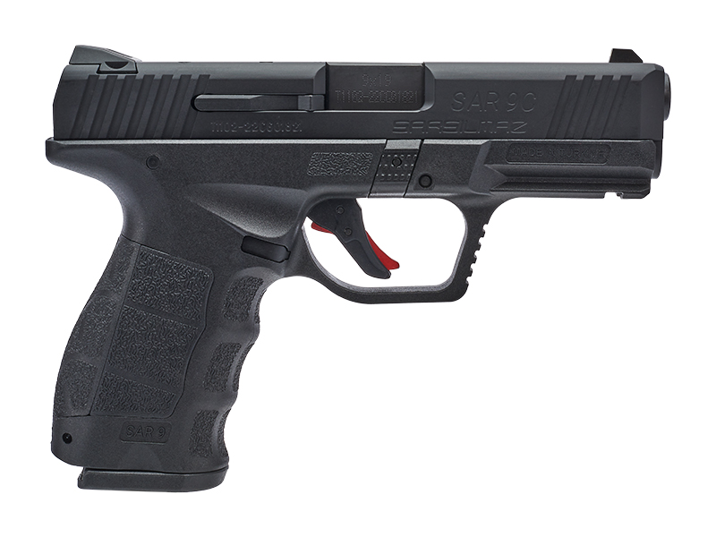 9X19 MM SARSILMAZ (SAR 9 C RD MAT SİYAH) TAB.