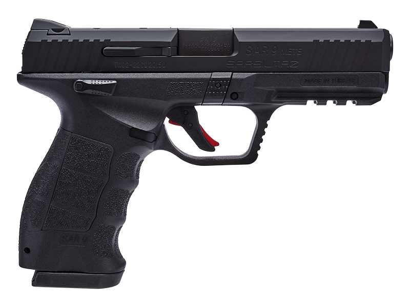 9X19 MM SARSILMAZ (SAR 9 METE RD MAT SİYAH) TAB.