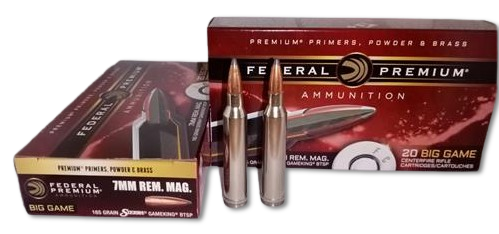 7 MM REM.MAG. FEDERAL (SP-165 Grn) FİŞEK