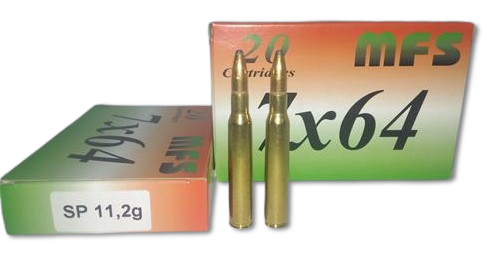 7X64MM MFS 2000(SP-174GR)YİVLİ AV TÜFEK FİŞEĞİ