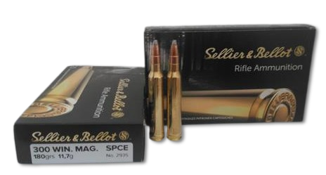 300 WIN.MAG. SELLIER&BELLOT (SPCE-180 GRN) FİŞEK
