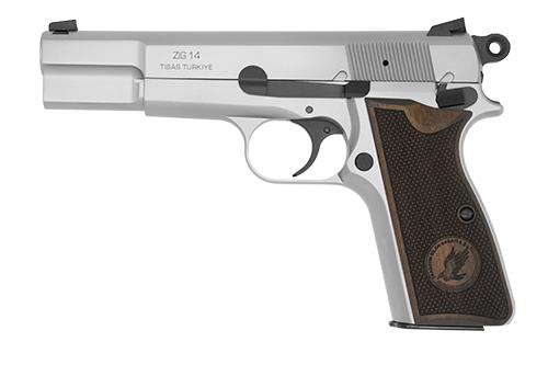 9X19 MM TİSAŞ-ZİG 14 (INOX) TABANCA