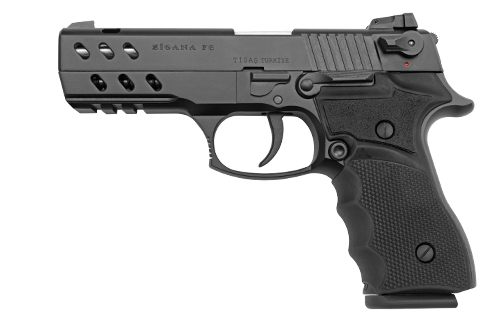 9X19 MM TİSAŞ-ZİGANA FC (SİYAH KROM) TABANCA