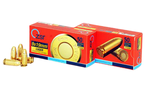 9X19 MM (LUGER) ZSR (FMJ-115 GRN.) TABANCA FİŞEĞİ