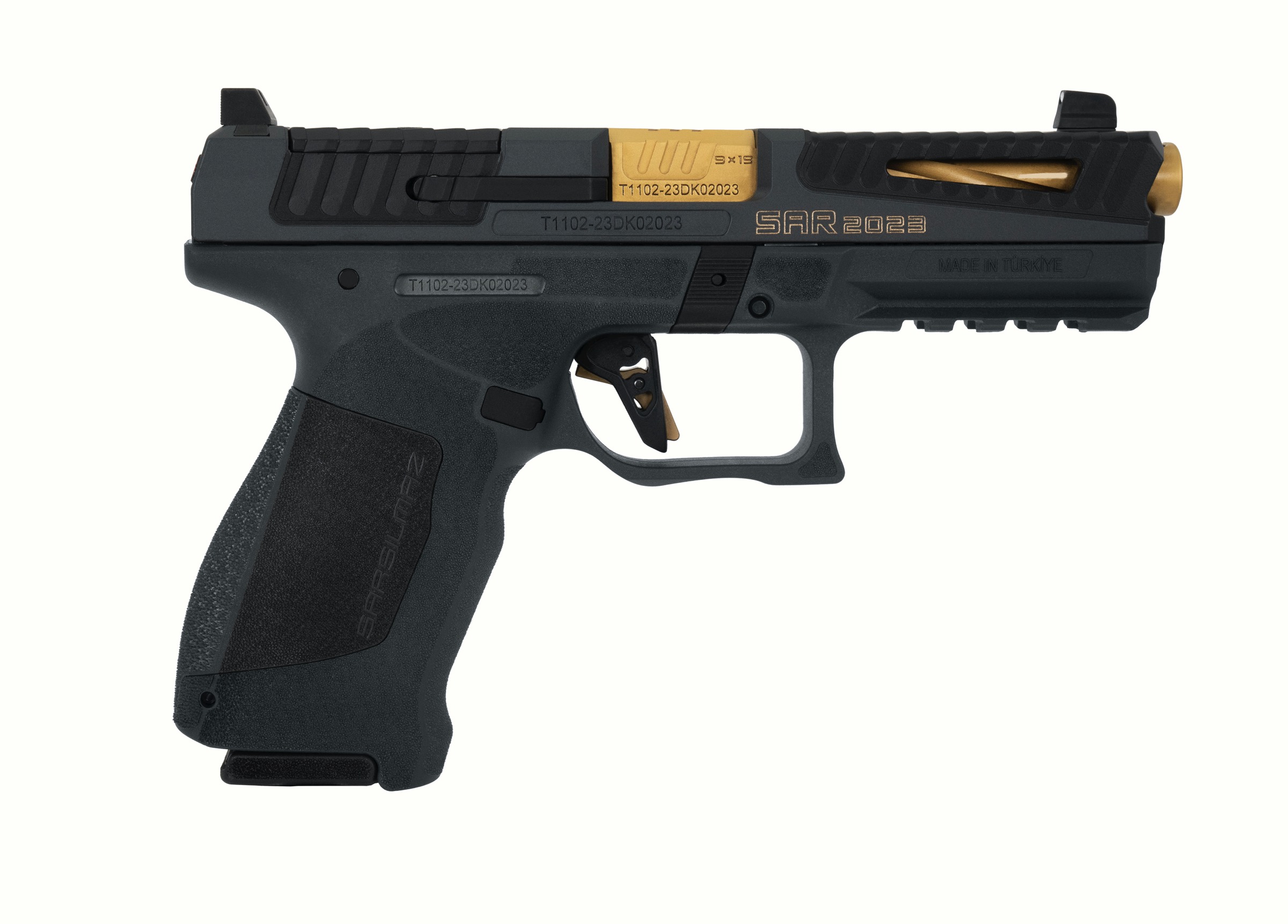 9X19 MM SARSILMAZ SAR2023 SİYAH TABANCA