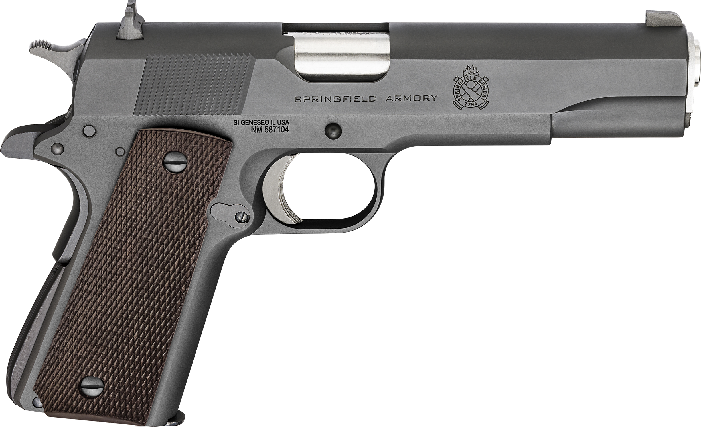 45 ACP. SPRINGFIELD 1911 MIL-SPEC TABANCA