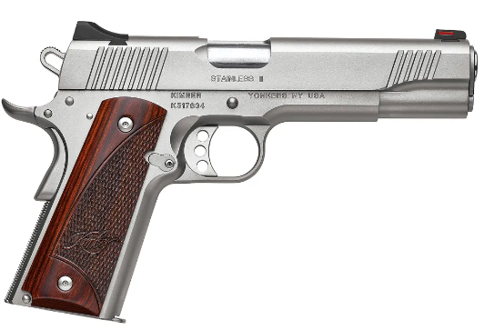 45 ACP KIMBER 1911 STAINLESS II 5,25" TAB.