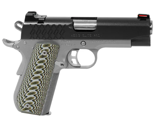 45 ACP KIMBER 1911 AEGIS ELITE PRO 4" TAB.