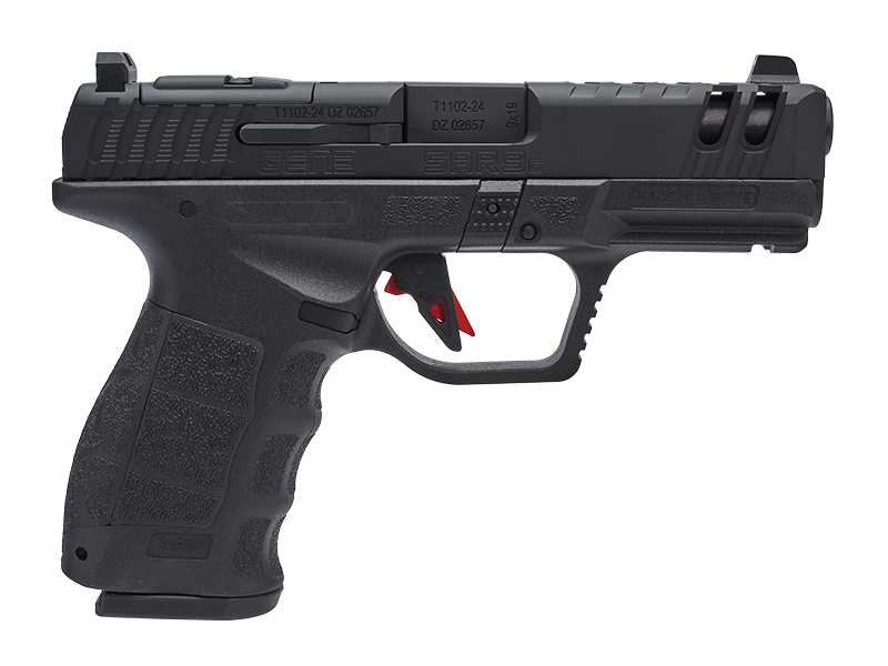 9X19 MM SARSILMAZ SAR9 C GEN3 SİYAH TABANCA